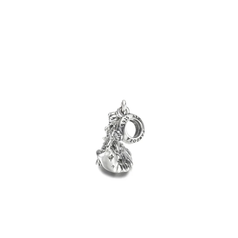 (kép) Disney Szépség és a Szörnyeteg táncoló Belle függő charm - 790014C01 - Megtekintés 5