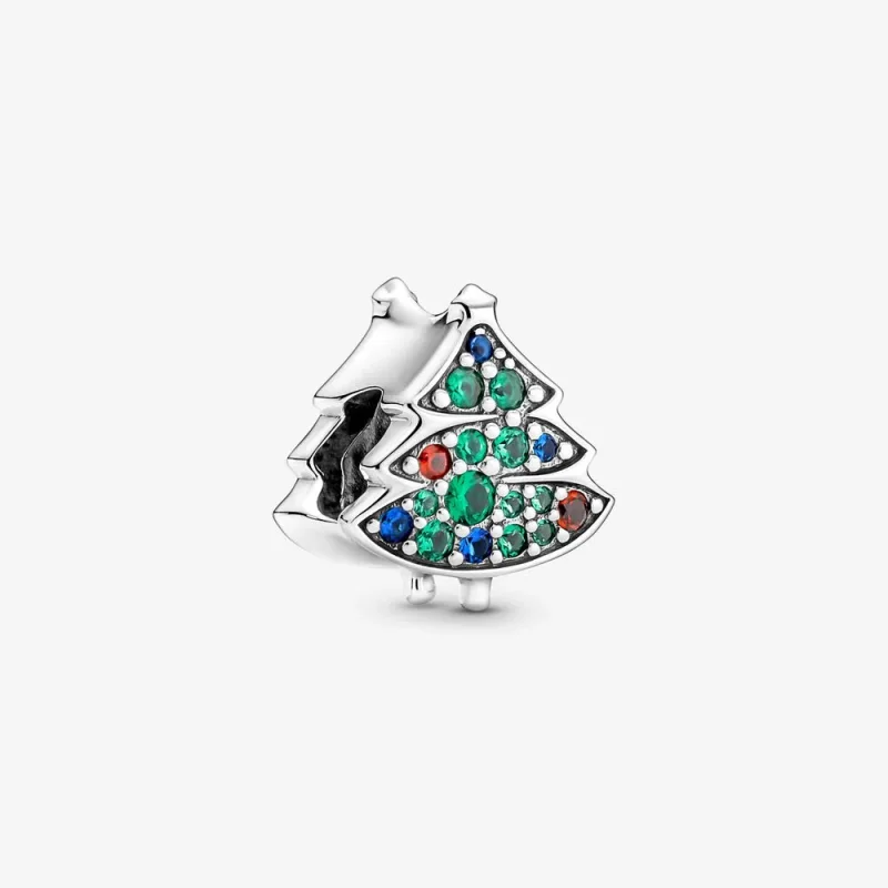(kép) Karácsonyfa charm - 790018C01