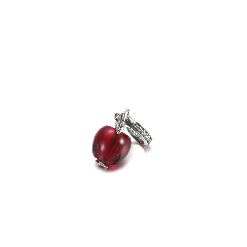 (kép) Muranói üveg piros alma függő charm - 799534C01 - Megtekintés 2