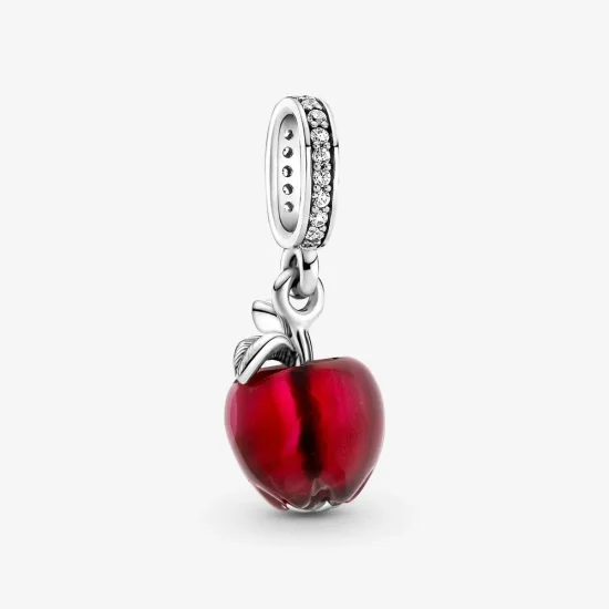 (kép) Muranói üveg piros alma függő charm - 799534C01