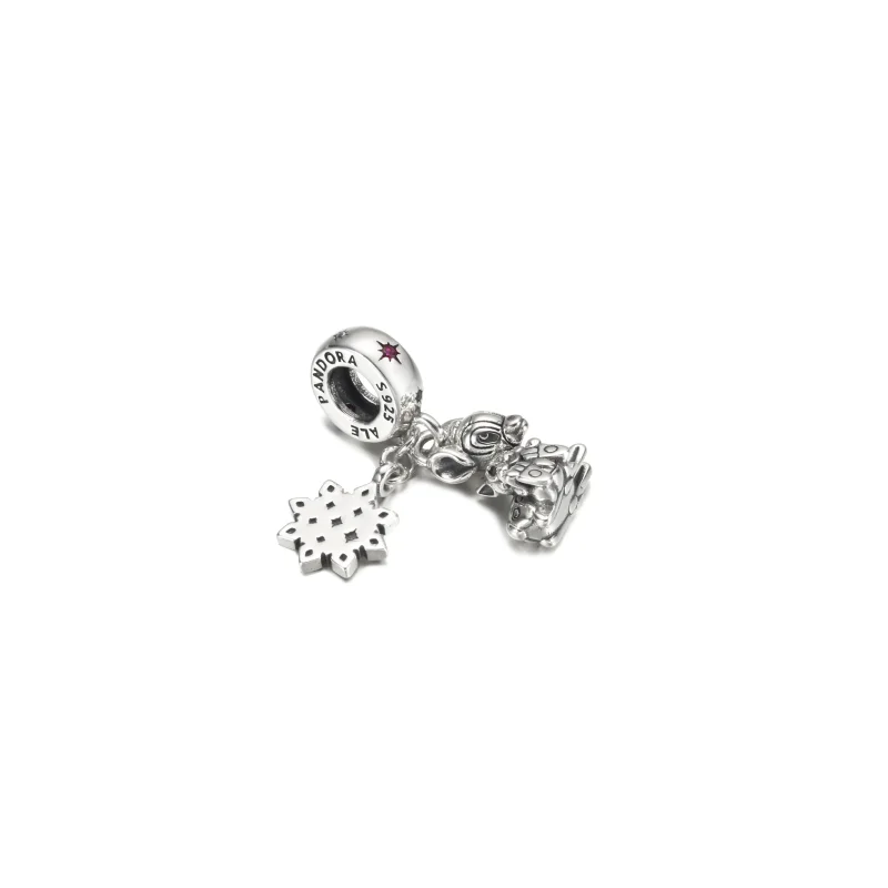(kép) PANDORA Bambi és Thumper Függő Charm - 799647C01 - Megtekintés 4