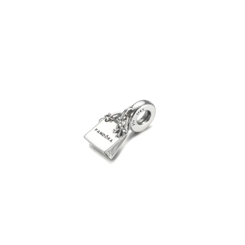 (kép) PANDORA bevásárlótáska függő charm - 799536C00 - Megtekintés 2