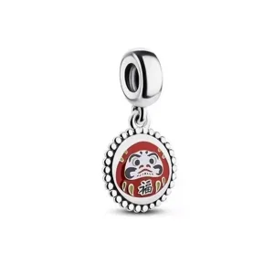 (kép) PANDORA daruma baba Függő Charm - 791169C00_E027