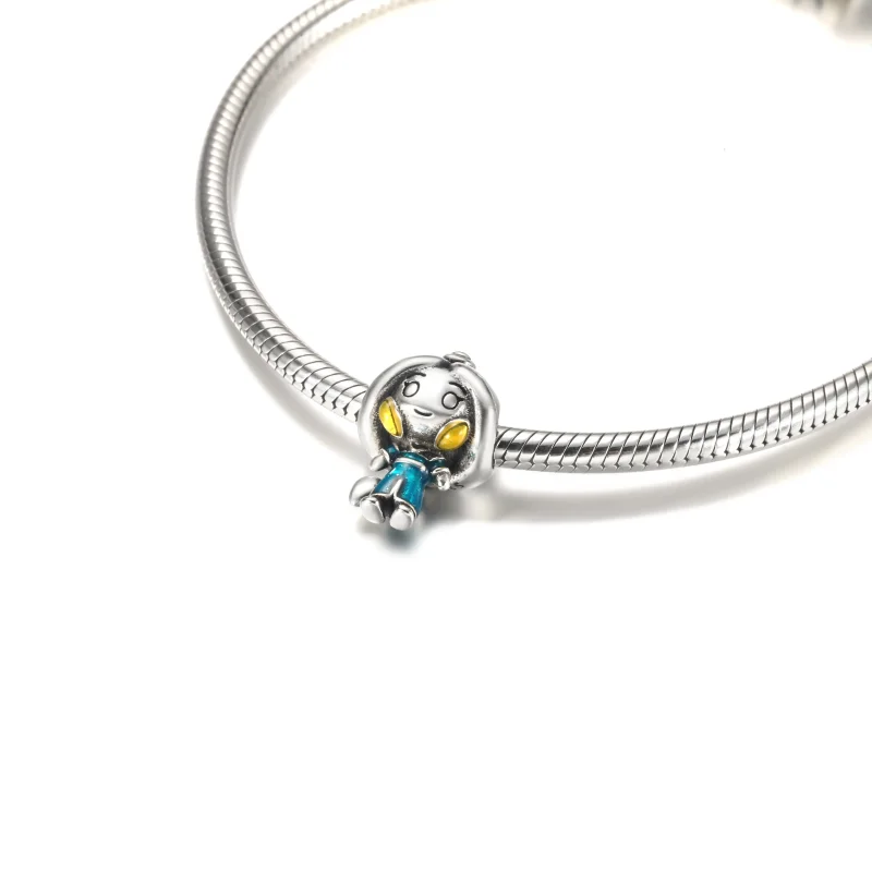 (kép) PANDORA Disney Aladdin Jázmin Charm - 799507C01 - Megtekintés 6