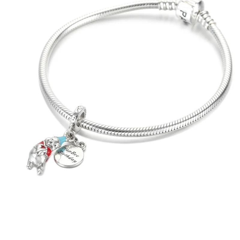 (kép) PANDORA Disney Micimackó születésnapi függő - 799385C01 - Megtekintés 5