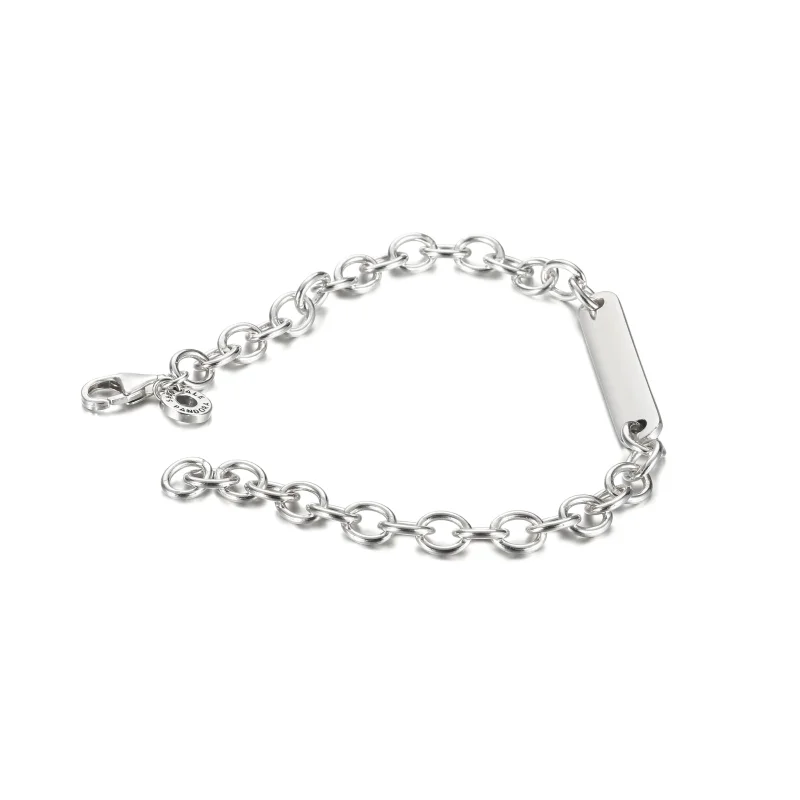 (kép) PANDORA Engravable Bar Link láncos karkötő - 599523C00 - Megtekintés 4