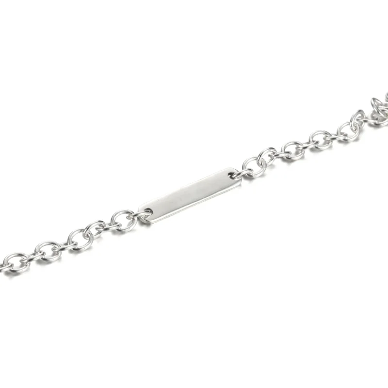 (kép) PANDORA Engravable Bar Link láncos karkötő - 599523C00 - Megtekintés 5