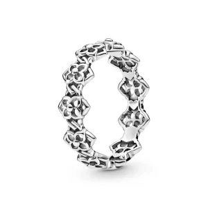 PANDORA ezüst rózsaszirom gyűrű - 199401C00-50 (kép) PANDORA ezüst rózsaszirom gyűrű - 199401C00-50