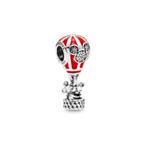 (kép) PANDORA Mickey Minnie léggömb Függő Charm - 797844CZ