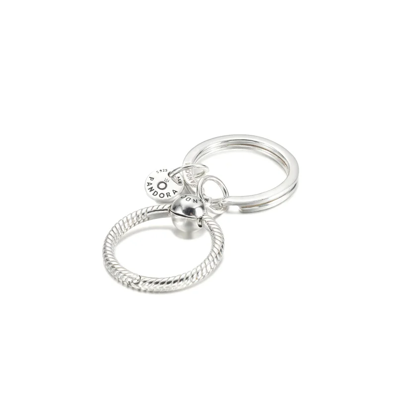 (kép) PANDORA Moments Charm kulcskarika - 399566C00 - Megtekintés 2