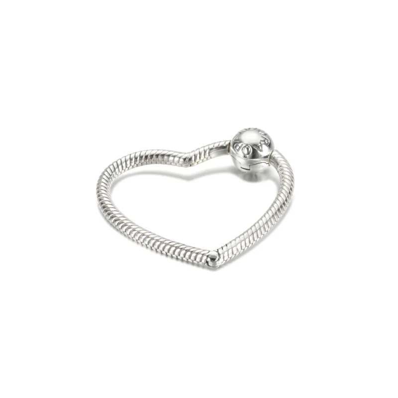 (kép) PANDORA Moments szív alakú charmhordozó - 399505C00 - Megtekintés 2