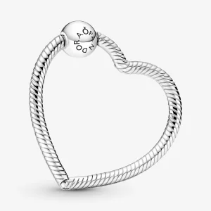 (kép) PANDORA Moments szív alakú charmhordozó - 399505C00