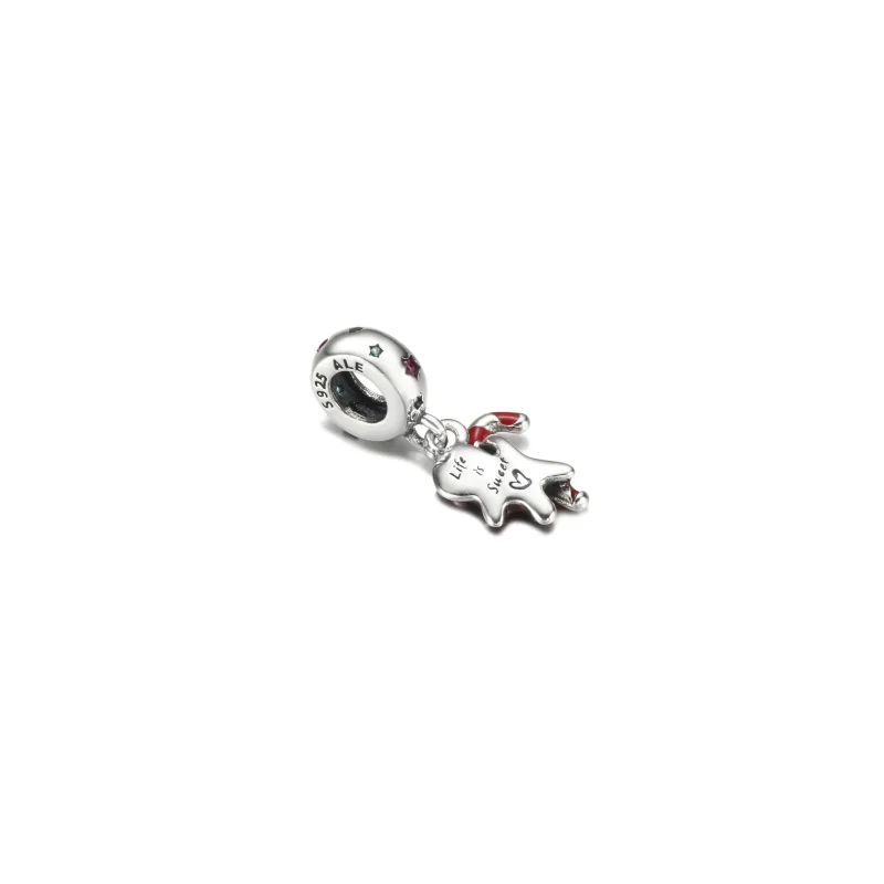 (kép) PANDORA Mézeskalács ember Függő Charm - 799637C01 - Megtekintés 3