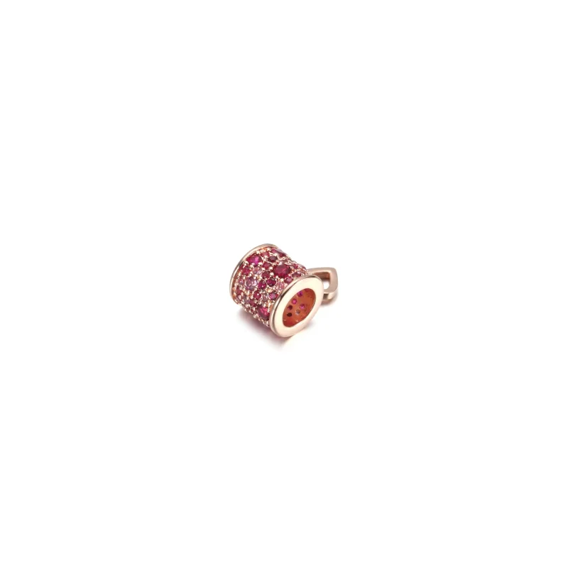 (kép) PANDORA Pavé szabadkézi szív hordó Charm - 789548C01 - Megtekintés 3