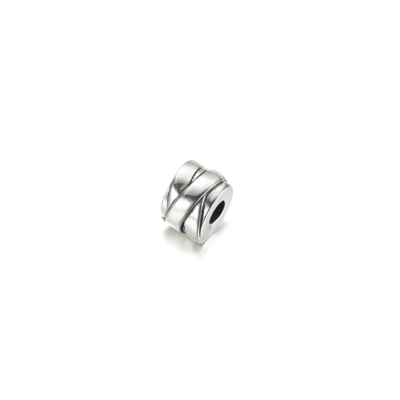 (kép) PANDORA Polírozott szalagok Klip Charm - 799502C00 - Megtekintés 2