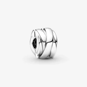 (kép) PANDORA Polírozott szalagok Klip Charm - 799502C00