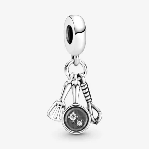 (kép) PANDORA Spatula, Serpenyő és Habverő Függő Charm - 799531C01
