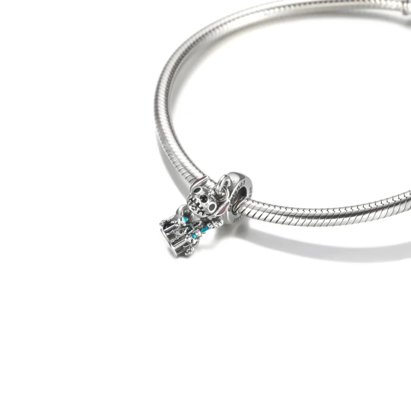 (kép) PANDORA Stitch és Fantasyland Castle Figurális Függő Charm - P400942464807 - Megtekintés 5