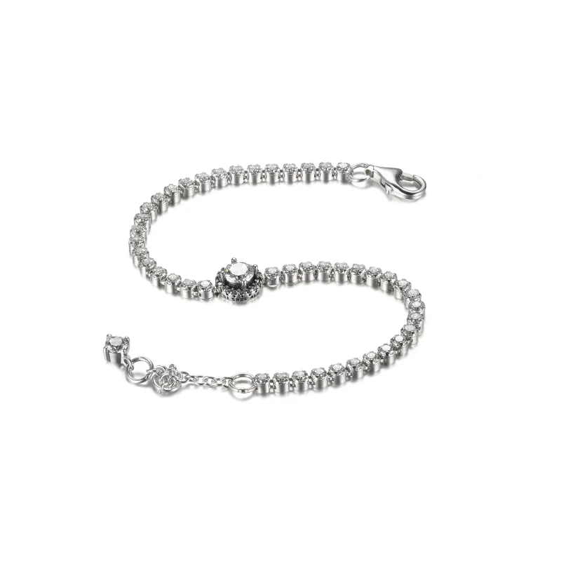 (kép) PANDORA szikrázó glória teniszkarkötő - 599416C01-16 - Megtekintés 3