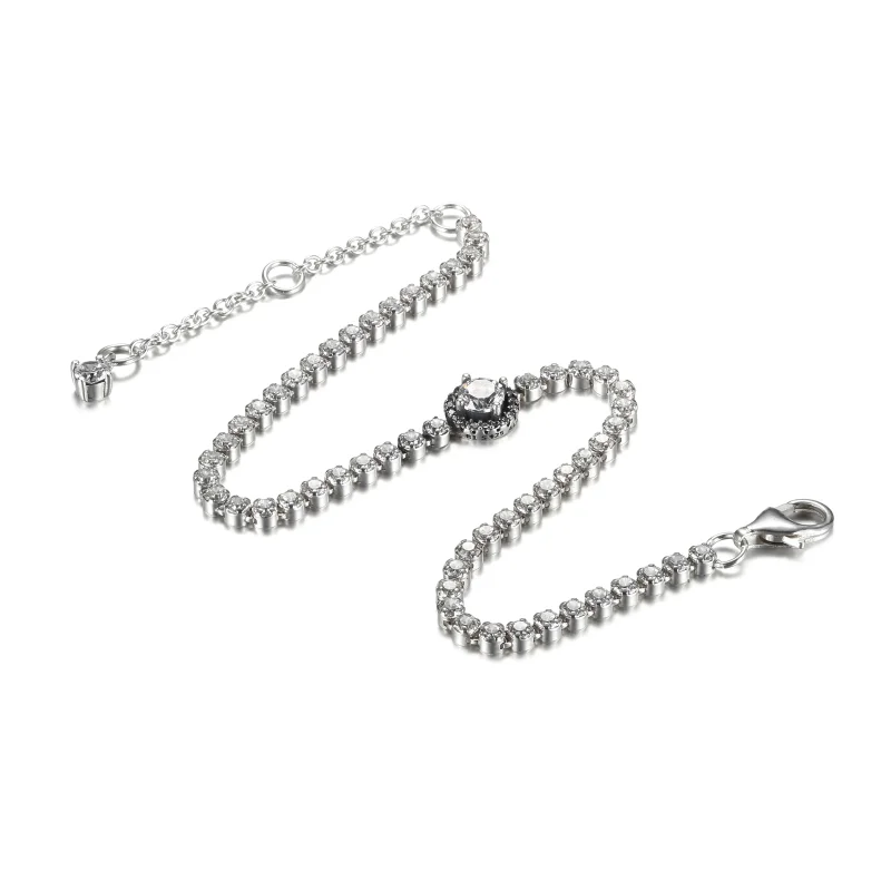 (kép) PANDORA szikrázó glória teniszkarkötő - 599416C01-16 - Megtekintés 5