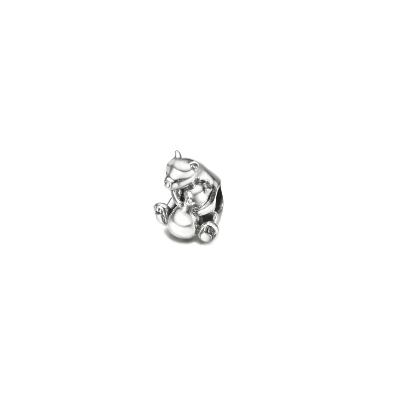 (kép) PANDORA Átölelve jegesmedvék Charm - 790032C01 - Megtekintés 2