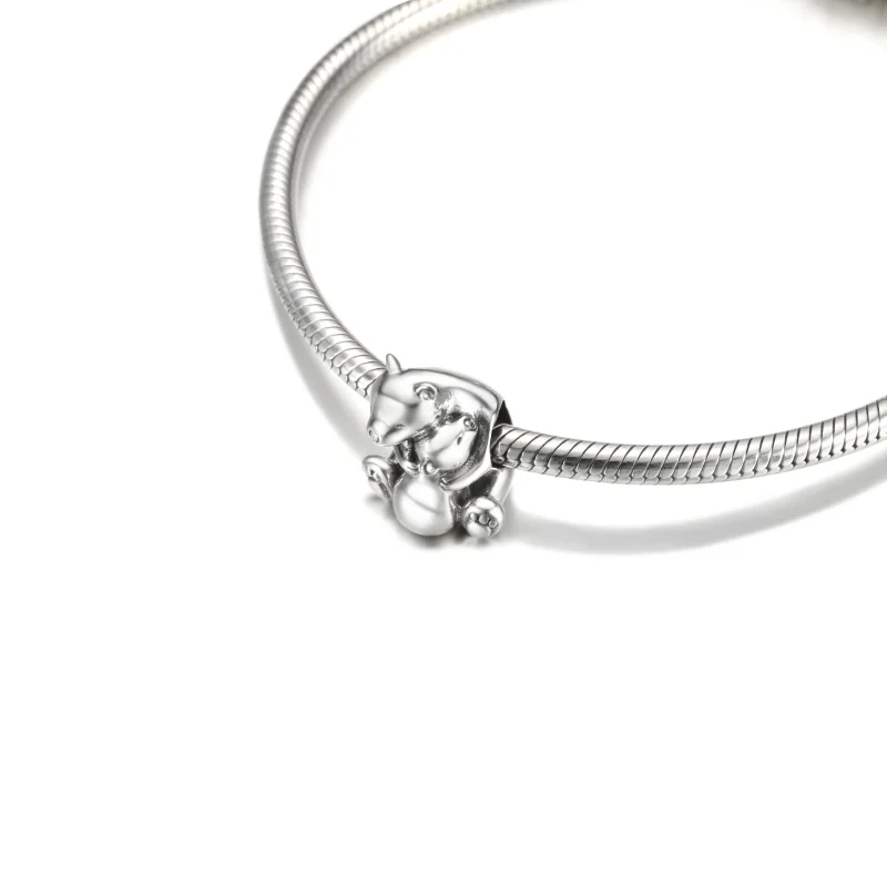 (kép) PANDORA Átölelve jegesmedvék Charm - 790032C01 - Megtekintés 6