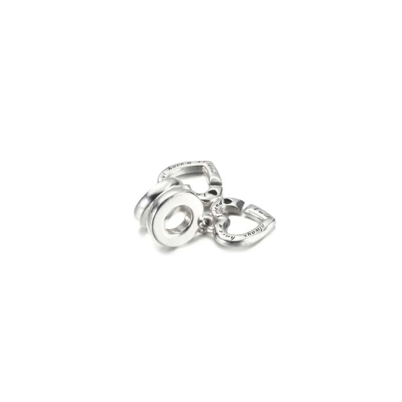 (kép) Testvéri összetartás kétrészes szív függő charm - 799538C01 - Megtekintés 4
