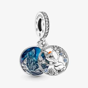 (kép) Disney Jégvarázs Olaf dupla függő charm - 799638C01