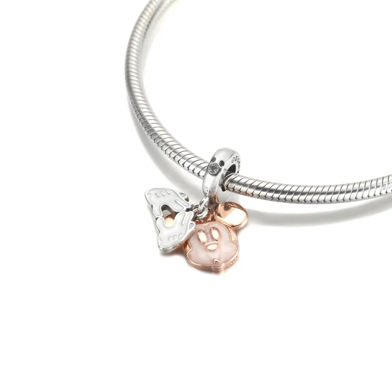(kép) Disney Mickey egér dupla függő charm - 780112C01 - Megtekintés 5