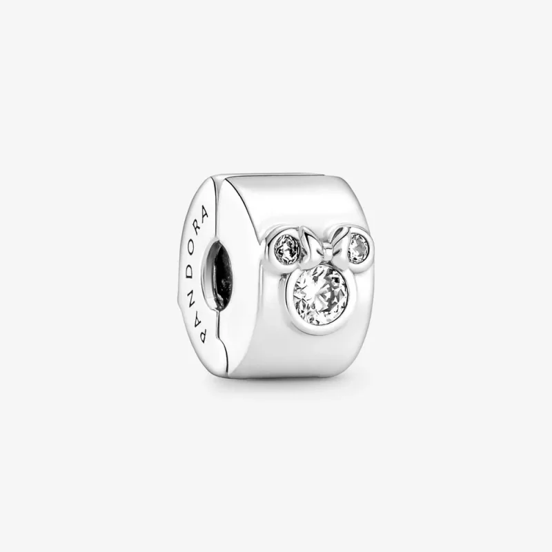 (kép) Disney Mickey egér és Minnie egér klip charm - 790111C01