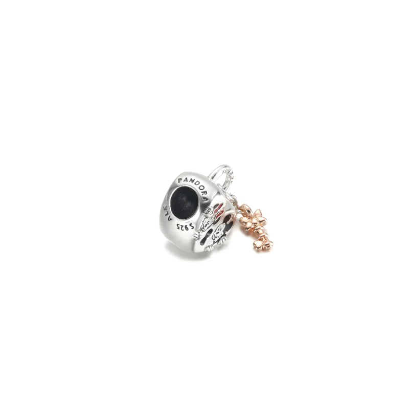 (kép) Disney Mickey egér és Minnie egér lakat charm - 780109C01 - Megtekintés 4
