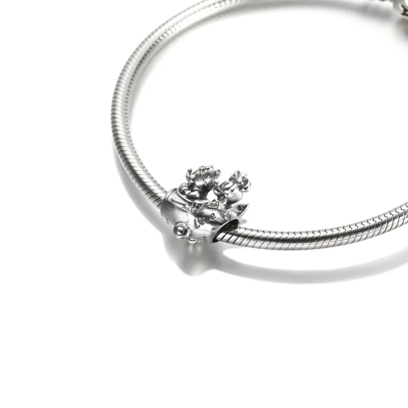 (kép) Disney Mickey egér és Minnie egér repülő charm - 790108C00 - Megtekintés 6