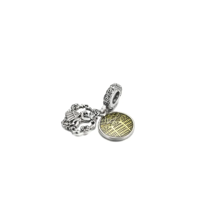 (kép) Disney táncoló Szépség és Szörnyeteg függő charm - 799014C01 - Megtekintés 2