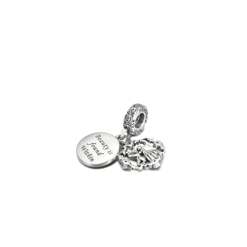 (kép) Disney táncoló Szépség és Szörnyeteg függő charm - 799014C01 - Megtekintés 4