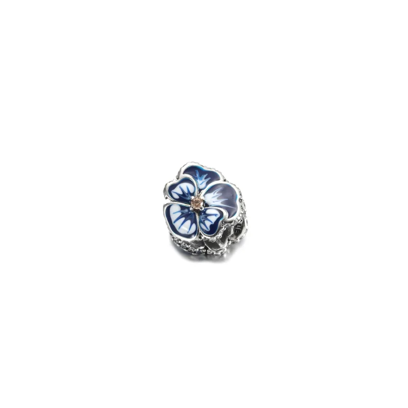 (kép) Kék árvácska charm - 790777C02 - Megtekintés 2