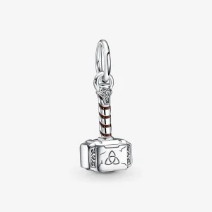 (kép) Marvel Bosszúállók Thor kalapácsa függő charm - 790483C01
