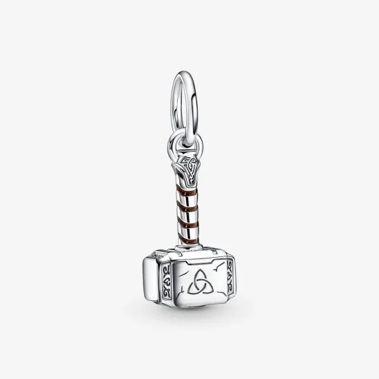 (kép) Marvel Bosszúállók Thor kalapácsa függő charm - 790483C01