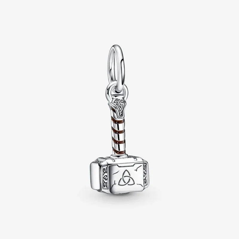 (kép) Marvel Bosszúállók Thor kalapácsa függő charm - 790483C01