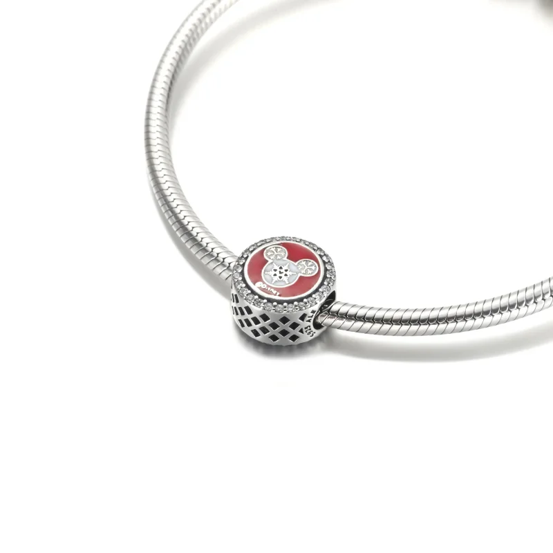 (kép) PANDORA Boldog Holly Napokat Mickey 2021 Charm - P-D-3598 - Megtekintés 5