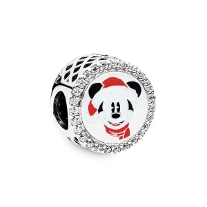 (kép) PANDORA Boldog Holly Napokat Mickey 2021 Charm - P-D-3598