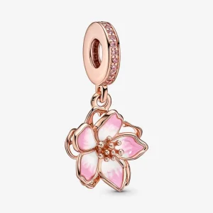 PANDORA Cseresznyevirág Charm - 780667C01 (kép) PANDORA Cseresznyevirág Charm - 780667C01