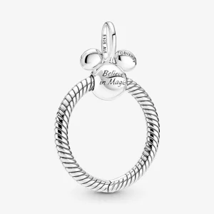 PANDORA Kis Disney Mickey egér O medál Medál - 390076C02 (kép) PANDORA Kis Disney Mickey egér O medál Medál - 390076C02