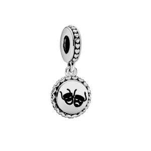 (kép) PANDORA Színházi maszkok Függő Charm - 792018_E022