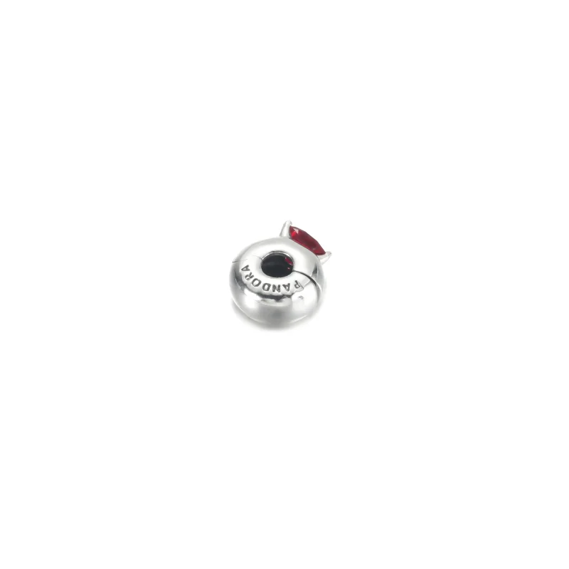 (kép) Piros szív szoliter klip charm - 799203C01 - Megtekintés 4