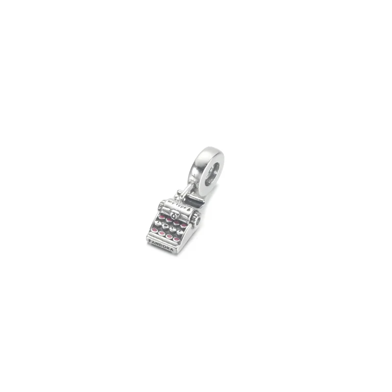 (kép) Írógép függő charm - 790069C01 - Megtekintés 2