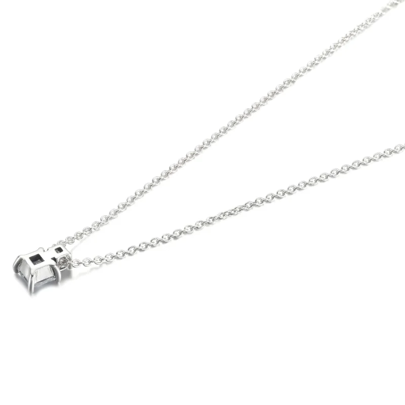 (kép) Szikrázó collier kerek és szögletes medálos nyaklánc - 390048C01 - Megtekintés 3