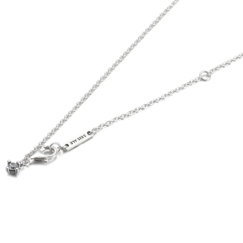 (kép) Szikrázó collier kerek és szögletes medálos nyaklánc - 390048C01 - Megtekintés 4