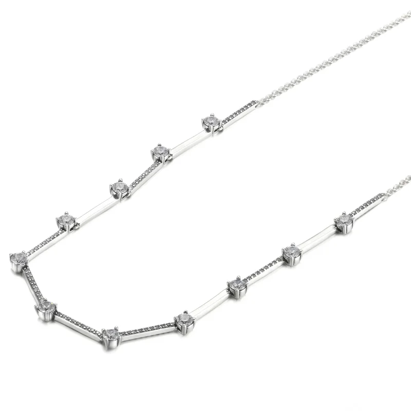 (kép) Szikrázó pavé collier nyaklánc - 390059C01 - Megtekintés 2