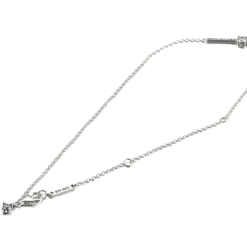 (kép) Szikrázó pavé collier nyaklánc - 390059C01 - Megtekintés 5