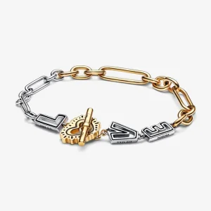 (kép) Keith Haring x Pandora két színű Love Links karkötő - 562223C01